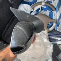 یک جفت ایینه ۲۰۷ همراه با چراغ جلو داخل مشکی ۲۰۶