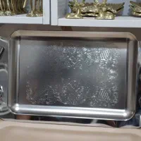 پخش سینی استیل اصل جعبه دار کاور دار روز مادر|ظروف سرو و پذیرایی|رباط‌کریم, شترخوار|دیوار