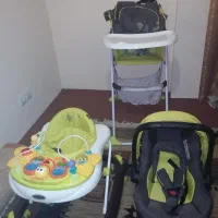 فروش کامل ست کالسکه goodbaby|کالسکه و لوازم جانبی|شیراز, زرگری|دیوار