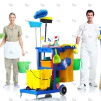 نیروی نظافتی خانم و آقا
