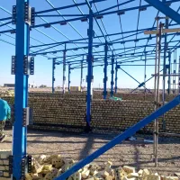 واحد کارگاهی درمرحله سفت کاری