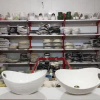 ظروف سالاد خوری سزار تک کارتن 170 چینی سرامیک