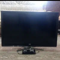 تلویزیون جی وی سی در حد نو به همراه دستگاه و سیدی
