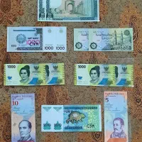 اسکناس خارجی،جفت و باند جمهوری