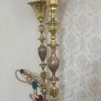 قلیان قلیون عربی برنجی با کوزه یخ . سنگین