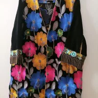 مانتو سوزن دوزی مجلسی