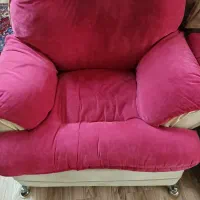 مبل قرمز|مبلمان خانگی و میز عسلی|رشت, علی آباد|دیوار