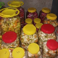 ترشی درجه۱ در۳رنگ|خوردنی و آشامیدنی|تیکمه داش, |دیوار