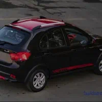 کوییک صفر قرمز مشکی مدل 1402 در حد نو مانیتور دار