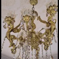 فروش وخرید آینه کنسول لوستر وسایل برنز برنج کاکرده|بوفه، ویترین، کنسول|تبریز, |دیوار