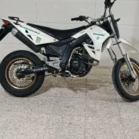 موتور سیکلت تریل روسو فروش یا معاوضه با طرح کلیک