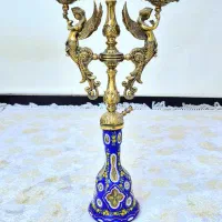 قلیان برنجی دو فرشته سنگین نو و آکبند|کلکسیون و سرگرمی|پاکدشت, پاکدشت (مامازند)|دیوار