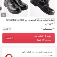 کفش ایمنی نوین|کیف، کفش، کمربند|خرم‌آباد, |دیوار