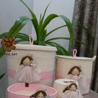 ست سیسمونی مدل فرشته قیطان دوزی