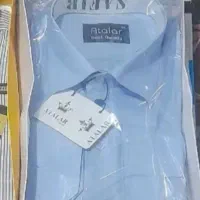 پیراهن اداری آبی