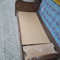 تخت چوبی یک نفره|تخت و سرویس خواب|تهران, کرمان|دیوار