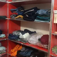 چندتا قفسه اهنی و ام دی اف|کتابخانه، شلف، قفسه‌های دیواری|دورود, |دیوار