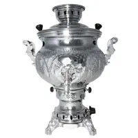 سماور گازی قلمکاری برند سبحان|سماور، چایساز، قهوهساز|تهران, نازیآباد|دیوار