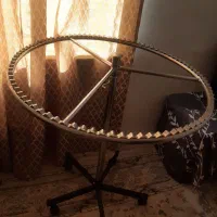 رگال فلزی محکم و چرخ دار درحد نو