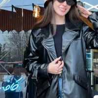 کت چرم زنانه