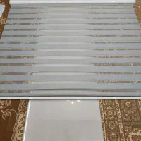 پرده زبرا بدون استفاده نو