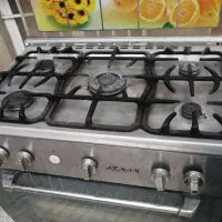 گاز 5 شعله طرح فر|اجاق گاز و لوازم برقی پختوپز|هرسین, |دیوار