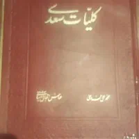 کتاب کلیات سعدی و دیوان وحشی بافقی