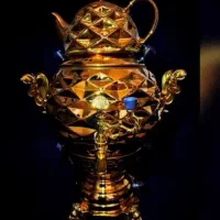 سماور طلایی