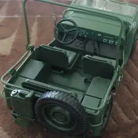 ماکت جیپ ویلیز ۱/۱۸ اکبند|اسباببازی|تهران, دبستان|دیوار