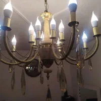 لوستر ۸ شاخه نونو|لوستر و چراغ آویز|بهارستان, |دیوار