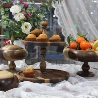 ظروف پذیرایی چوبی|ظروف سرو و پذیرایی|شیروان (خراسان), |دیوار