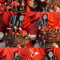 عکاسی با دکور یلدایی