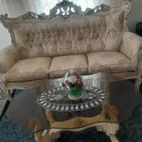 مبلمان نه نفره غذا خوری چهار نفره ست همدیگه|مبلمان خانگی و میز عسلی|دشتابی, |دیوار