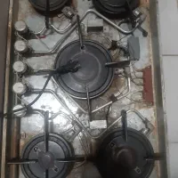 گاز ۵ شعله شیشه ای برند ربینا