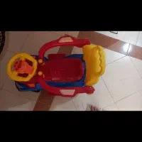 دوچرخه موتوری بچه گانه همراه با دسته