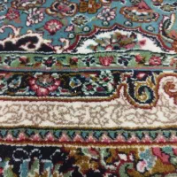 فرش مشهد ۱۲ متری فیروزه ای در حد نو|فرش|سمنان, |دیوار