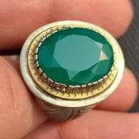 انگشتر نقره دست ساز امید تبریز سنگ