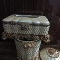جا دستمال کاغذی و تلفن