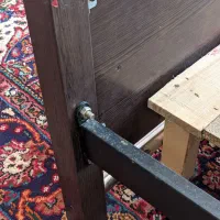 تخت تک نفره کشو دار|تخت و سرویس خواب|شهمیرزاد, |دیوار