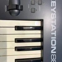 میدی کنترلر M-Audio Keystation 88 با پایه و پدال|پیانو، کیبورد، آکاردئون|مشهد, هفت تیر (حافظ)|دیوار