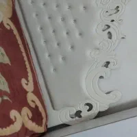 تخت دو نفره میز ارایشی در حد نو