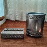 سطل و جا دستمال کاغذی