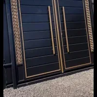 درب حیاطی ورق سنگین