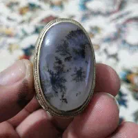 فروش انگشتر. نگین شجر به شرط کارشناسی