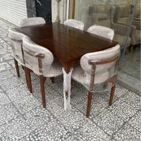 نهارخوری مینیمال|میز و صندلی غذاخوری|رشت, پل تالشان|دیوار