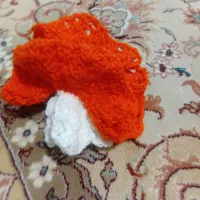 فروش کش گل سر بافتنی دورنگ ودو لایه|زیورآلات و اکسسوری|مینودشت, |دیوار