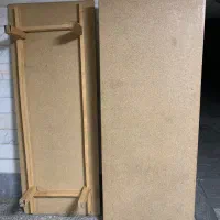 کفی تخت دونفره کلاف تمام چوب