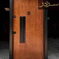 درب ضد سرقت چوب سفید،پنجره دوجداره کد ha003
