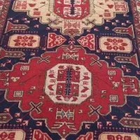 فرش دستبافت ۱/۵×۳ کارکرده کاملا سالم و خابدار