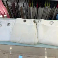 پرده آماده -حریر شاین - حریر ساده -کرپ پتینه ضخیم|پرده، رانر، رومیزی|تهران, مولوی|دیوار